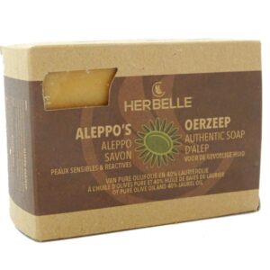 Herbelle Aleppo zeep olijf met 40% laurier