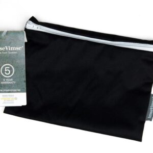 Imsevimse Wet bag reiszakje zwart wasbaar