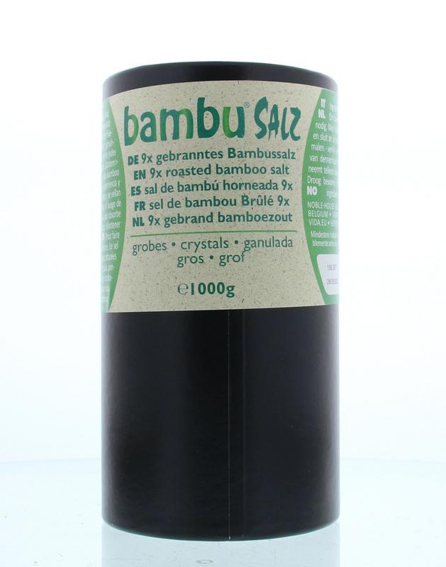 Bambu Salz Bamboezout zeer grof 9x gebrand
