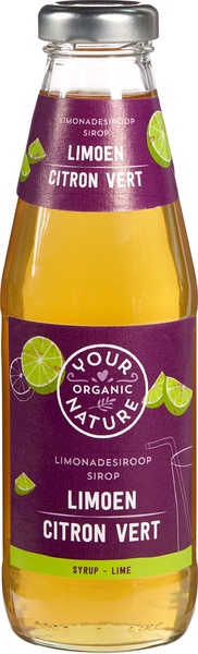 Your Organic Nature Limonadesiroop limoen bio