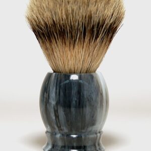 Hans Baier Scheerkwast silverspits marmer/grijs