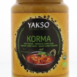 Yakso Roerbaksaus korma bio