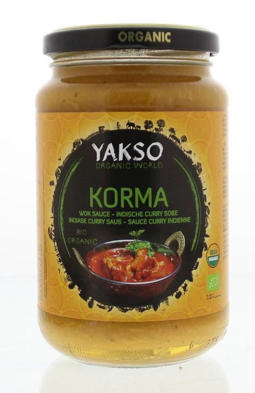 Yakso Roerbaksaus korma bio
