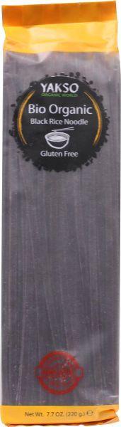 Yakso Rice noodle zwart bio