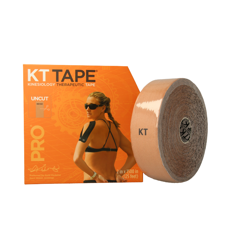 KT Tape Jumbo pro roll 38 meter beige uncut - Afbeelding 2