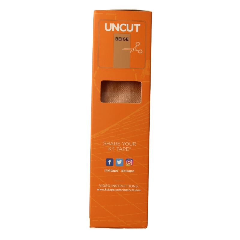 KT Tape Jumbo pro roll 38 meter beige uncut - Afbeelding 3