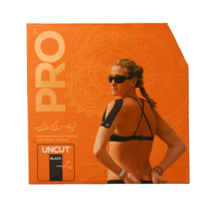 KT Tape Jumbo pro roll 38 meter zwart uncut