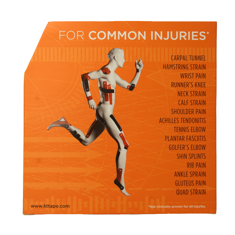 KT Tape Jumbo pro roll 38 meter zwart uncut - Afbeelding 4