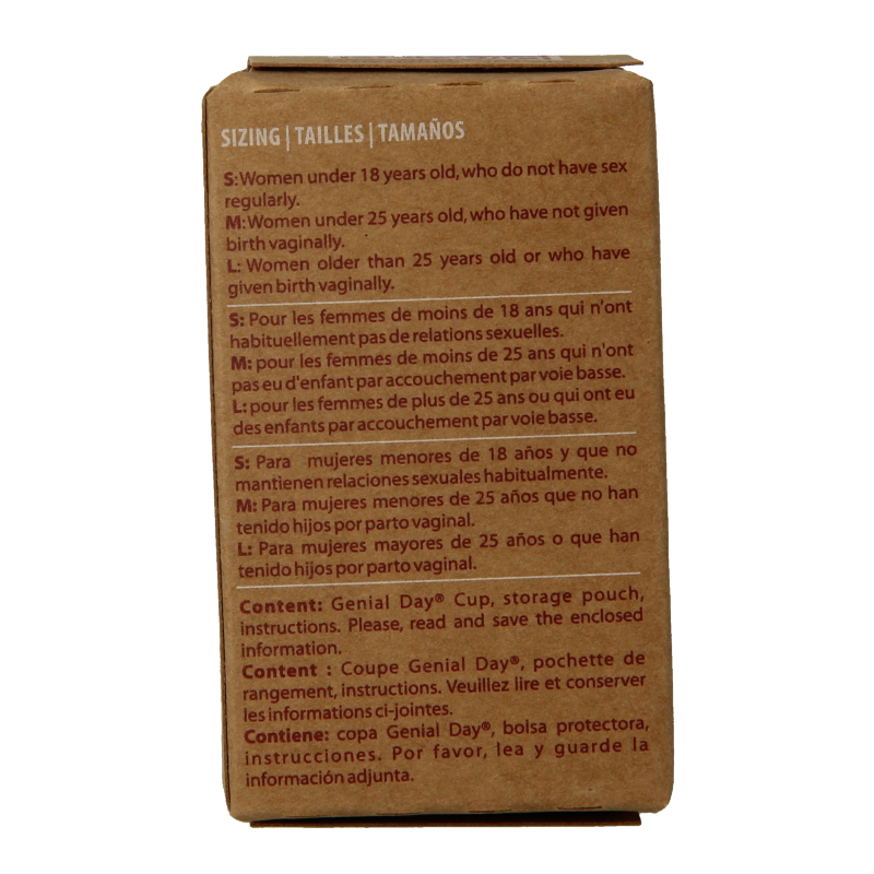Gentle Day Menstruatie cup L - Afbeelding 3