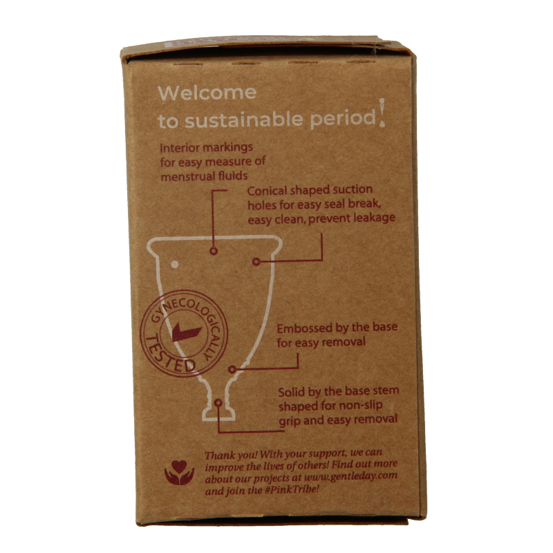 Gentle Day Menstruatie cup L - Afbeelding 4