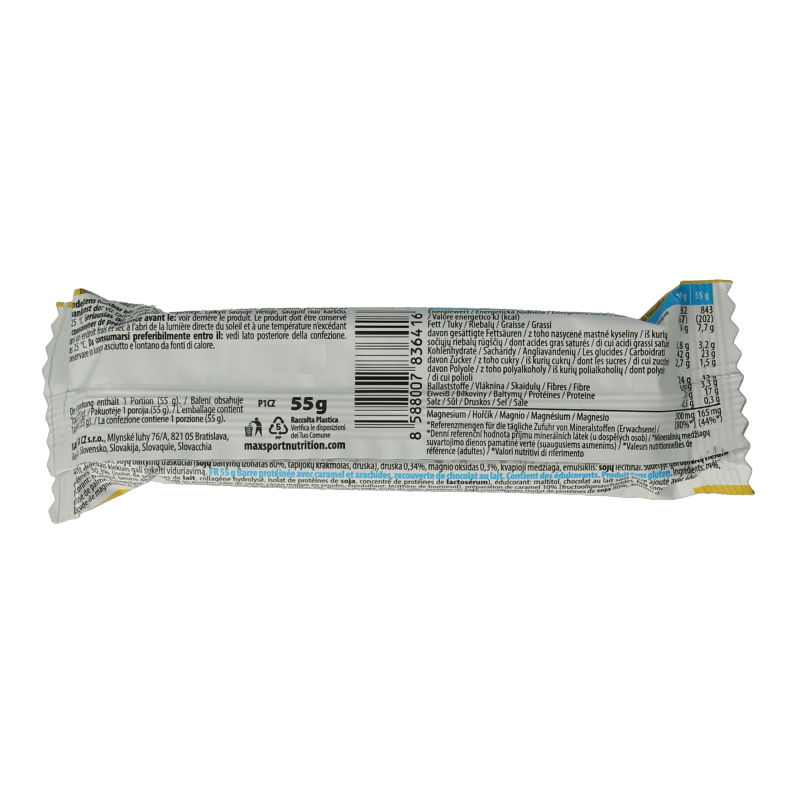 Max Sport Protein infinity reep salty caramel-peanut - Afbeelding 2