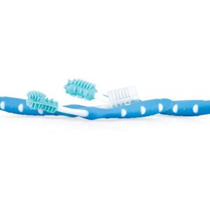 Nuby Tandenborstelset 3m+ - blauw