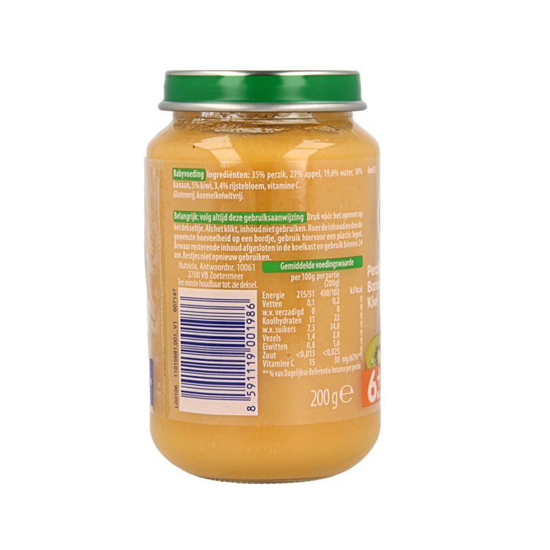 Olvarit Perzik banaan kiwi 6M53 - Afbeelding 2