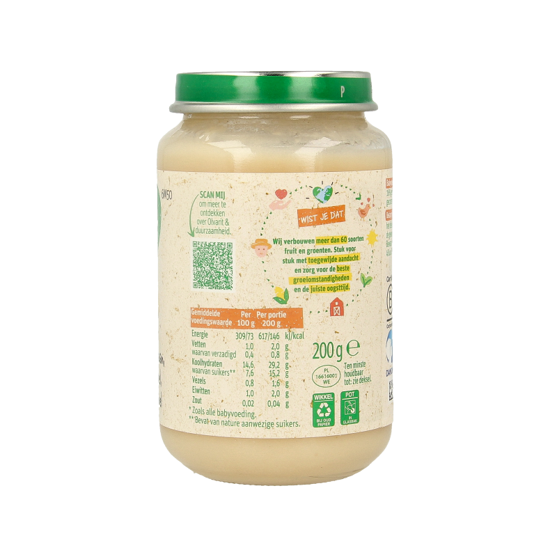 Olvarit Banaan appel yoghurt 6M50 - Afbeelding 3