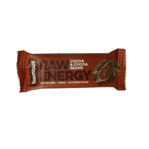 Bombus Raw energy bar cocoa & cocoa beans