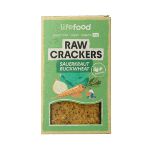 Lifefood Life crackers zuurkool boekweit raw bio