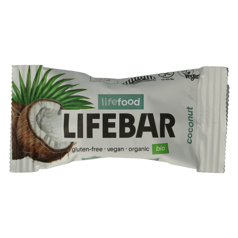 Lifefood Lifebar kokos mini bio