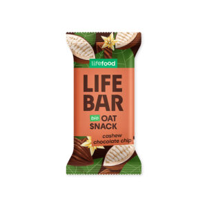 Lifefood Lifebar oatsnack chocolate chip bio