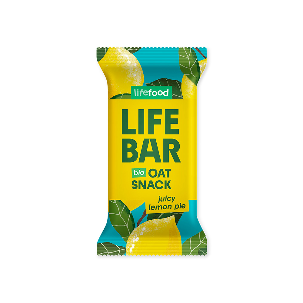 Lifefood Lifebar oatsnack citroen bio