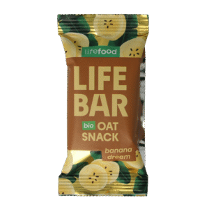 Lifefood Lifebar oatsnack banana dream bio