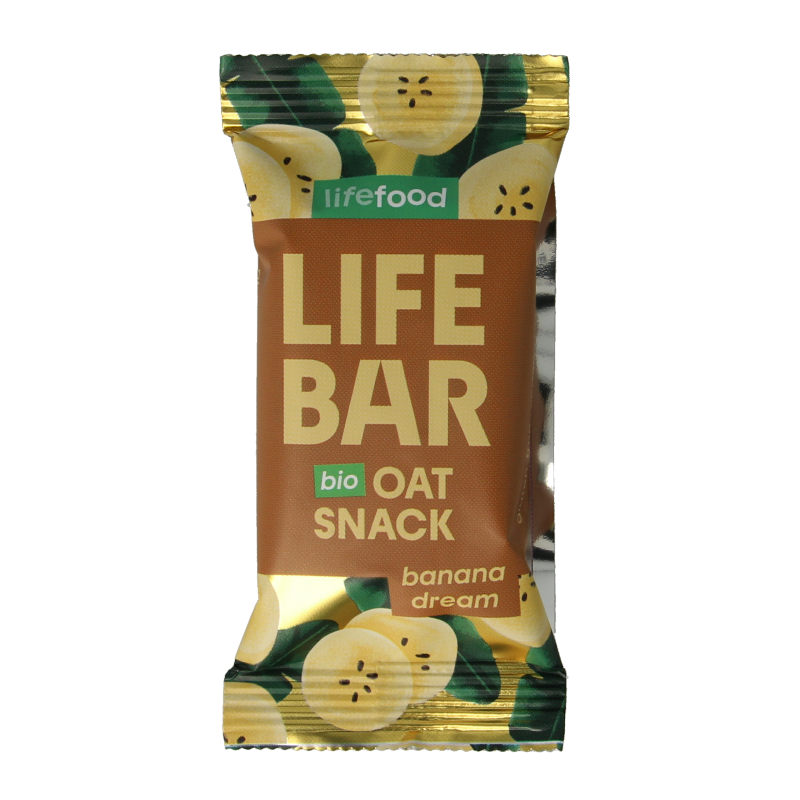 Lifefood Lifebar oatsnack banana dream bio