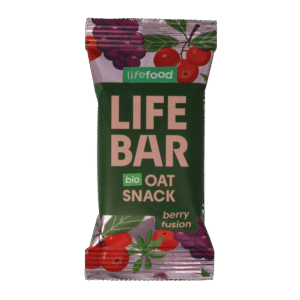 Lifefood Lifebar oatsnack berry fusion bio