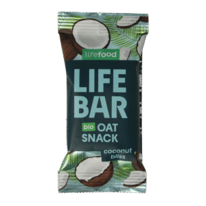 Lifefood Lifebar oatsnack kokos bliss bio