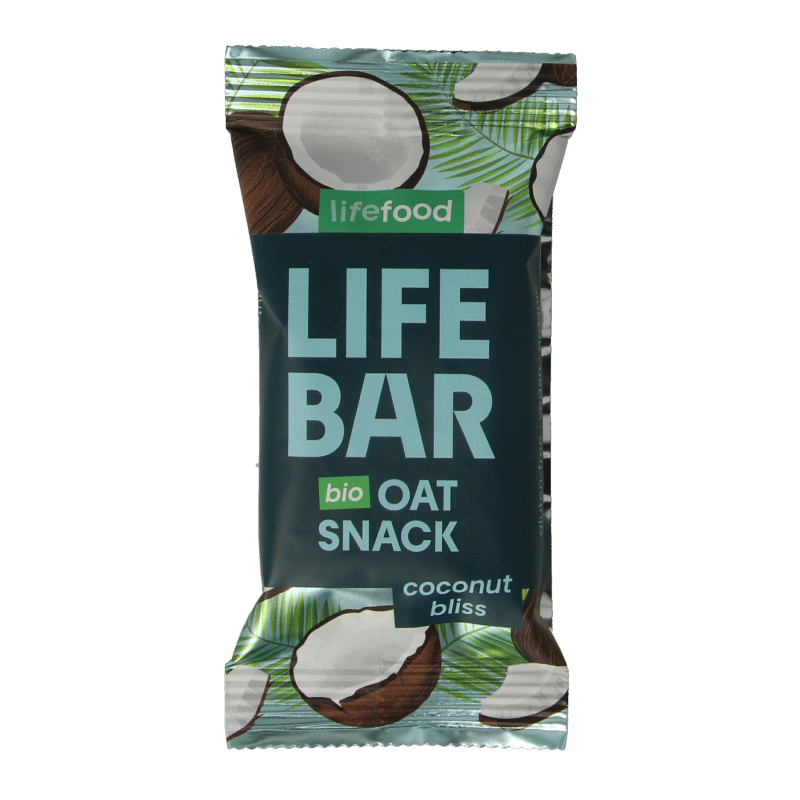 Lifefood Lifebar oatsnack kokos bliss bio