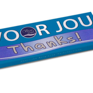 Voor Jou! Wensreep melkchocolade thanks