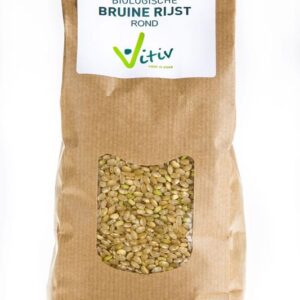 Vitiv Rijst bruin rond bio