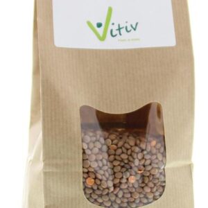 Vitiv Bruine linzen bio
