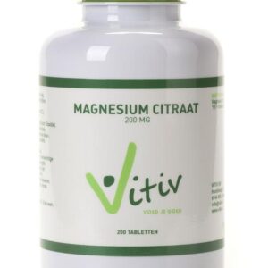Vitiv Magnesium citraat 200mg