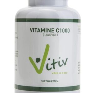 Vitiv Vitamine C1000 zuurvrij