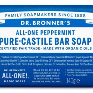 Dr Bronners Barsoap pepermunt