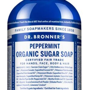 Dr Bronners Shikakai zeep pepermunt