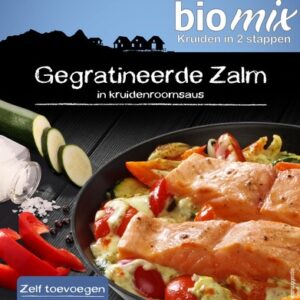 Beltane Gegratineerde zalm kruiden bio