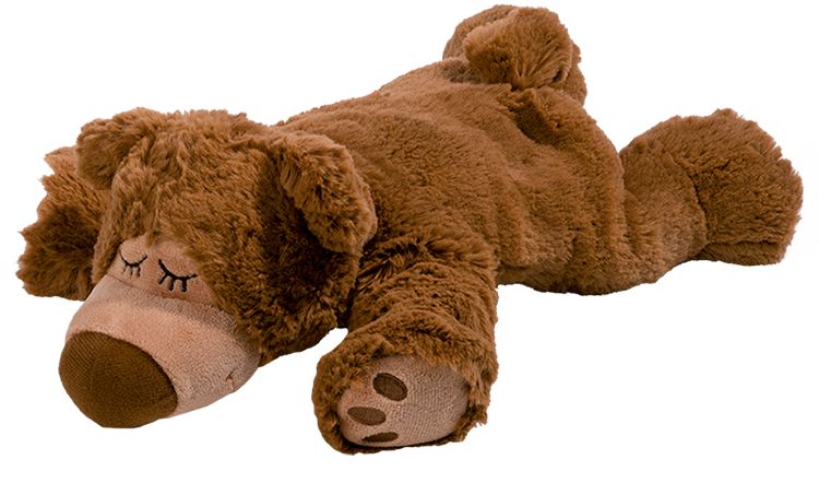 Warmies Sleepy bear licht bruin