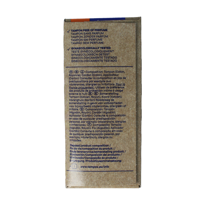 Tampax Tampons super plus - Afbeelding 4