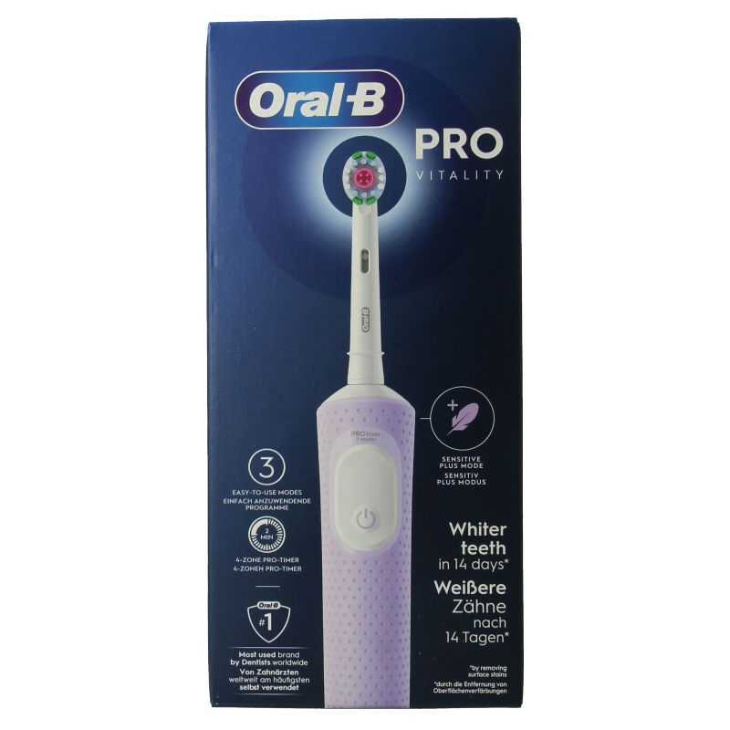 Oral B Vitality pro protect lila