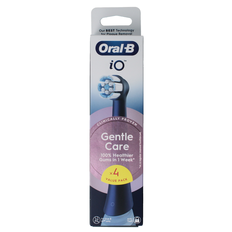 Oral B Opzetborstel IO gentle care zwart
