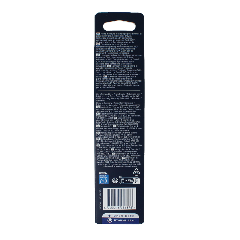 Oral B Opzetborstels ultimate clean black - Afbeelding 3