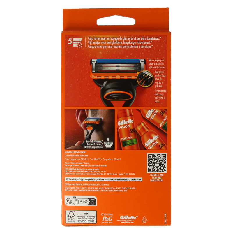 Gillette Fusion manual razor - Afbeelding 2