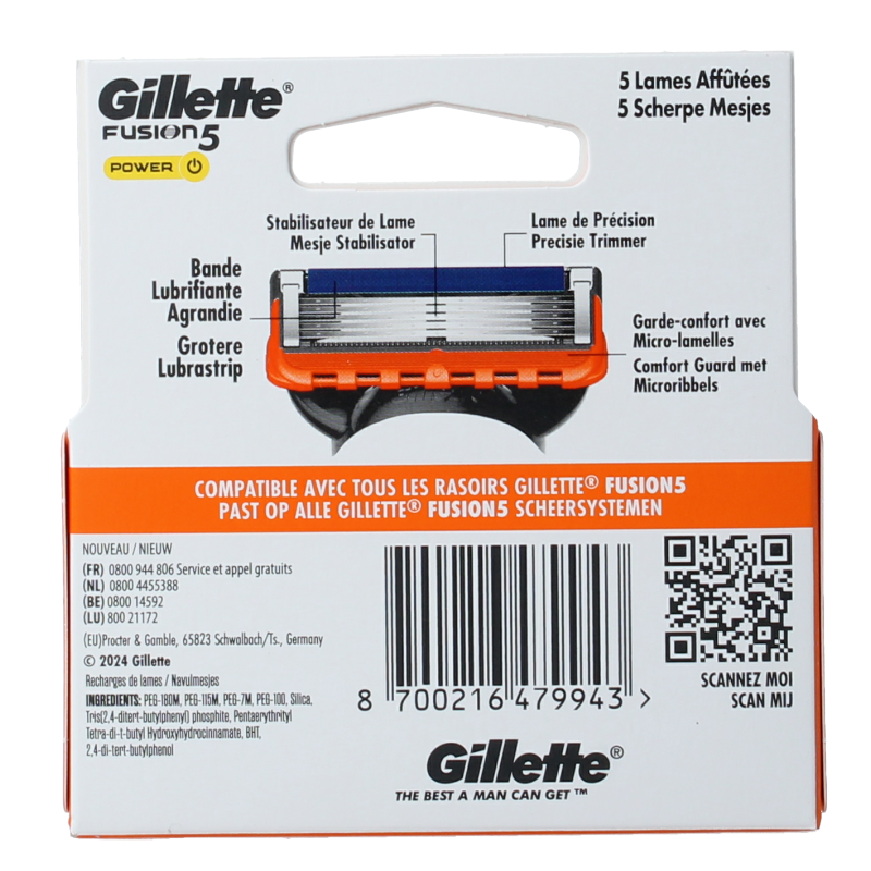 Gillette Fusion5 power mesjes - Afbeelding 2