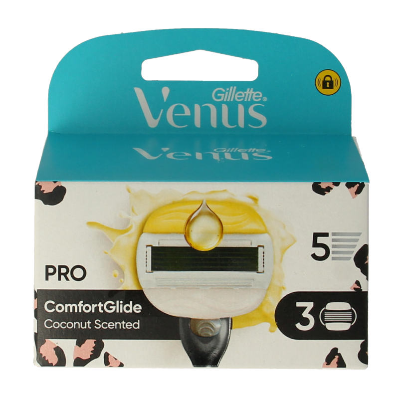 Gillette Venus comfortglide coconut leopard blades
