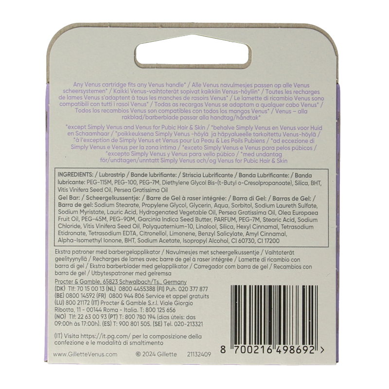 Gillette Venus comfortglide breeze blades - Afbeelding 2