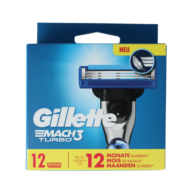 Gillette Mach 3 turbo blades