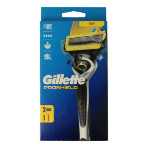 Gillette Proshield yellow razor