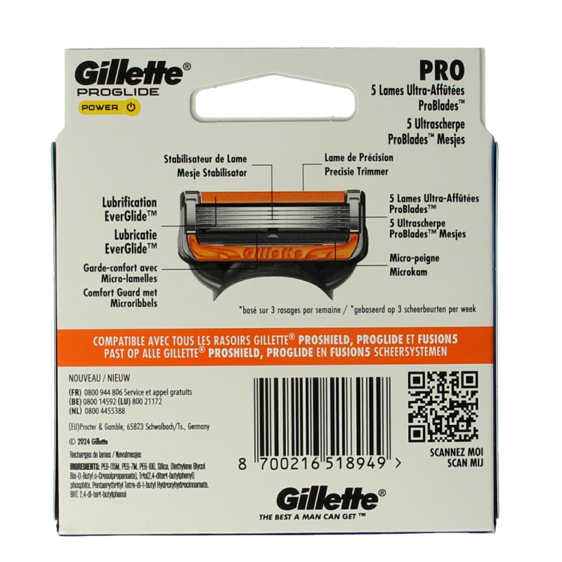 Gillette Proglide power blades - Afbeelding 2