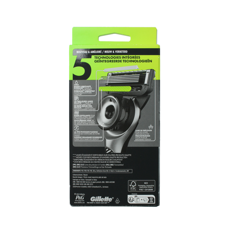 Gillette Labs scheersysteem met hanger + 1 mesje - Afbeelding 2