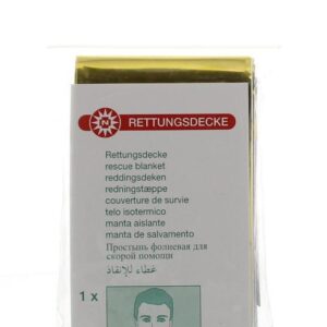 Medzorg Reddingsdeken goud/zilver 160x210